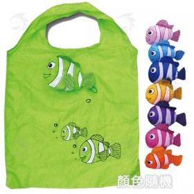 熱帶魚摺疊環保袋